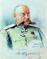 Главнокомандующий Кавказской армией генерал Н.Н.Юденич